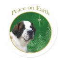 Saint Bernard Peace stickers
