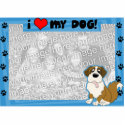 Saint Bernard Photo Frame photo sculptures by MenagerieMayhem Saint Bernard Photo Frame photo sculptures
