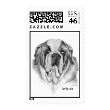 Saint Bernard Postage