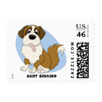 Saint Bernard Postage Stamps