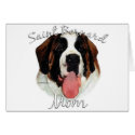 Saint Bernard (rough) Mom 2 cards by GreyWolfCreation Saint Bernard (rough) Mom 2 cards