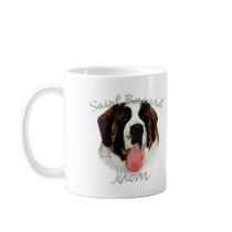 Saint Bernard (rough) Mom 2 Mugs