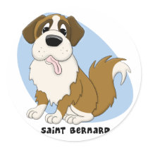 Saint Bernard Stickers