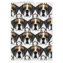 Saint Bernards Greeting Card