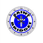 Saint Bridget Round Clocks
