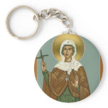 Saint brigid of Ireland - Keychain