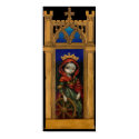 Saint Catherine icon gothic Art Print