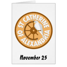 Saint Catherine of Alexandria Cards