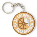 Saint Catherine of Alexandria Key Chains