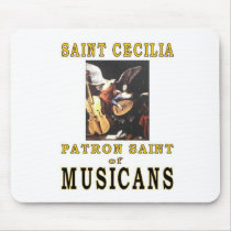 SAINT CECILIA MOUSE PAD