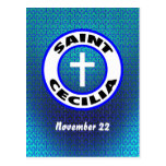 Saint Cecilia Post Cards