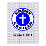 Saint Cecilia Postcard