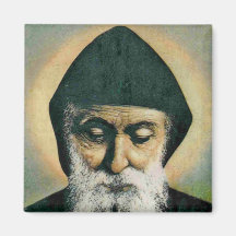 Saint Charbel Fridge Magnets