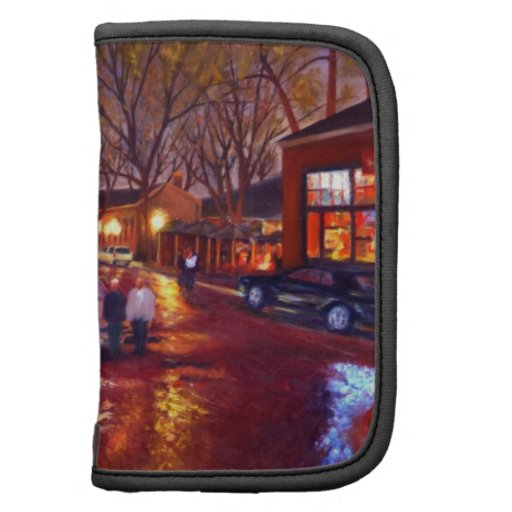Saint Charles Cityscape Oil Landscape Painting Organizer