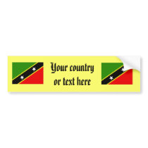 Saint Christopher Nevis Bumper Sticker