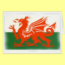 Saint Davids Day Dragon cards