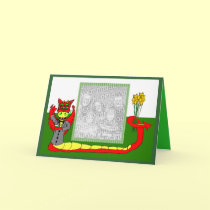 Saint David's day template - Customized cards