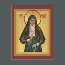 Saint Elizabeth the New Martryr Prayer Card postcards