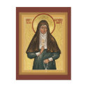 Saint Elizabeth the New Martryr Prayer Card postcards by bugbrain Saint Elizabeth the New Martryr Prayer Card postcards