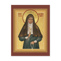 Saint Elizabeth the New Martryr Prayer Card postcards