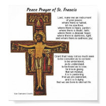 Saint Francis of Assisi posters by Paddydee56 Saint Francis of Assisi posters