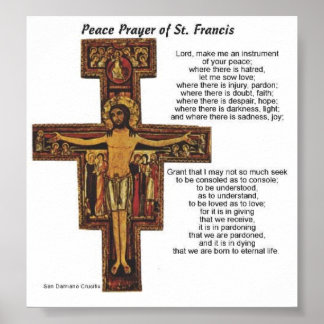 St Francis Of Assisi Prayer Posters, St Francis Of Assisi Prayer Prints ...