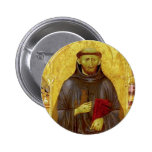 Saint Francis of Assissi Medieval Iconography Pins
