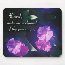 Saint Francis Prayer mousepad mousepads
