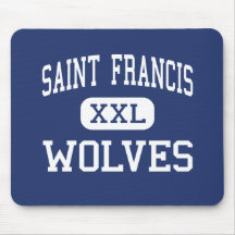 Saint Francis - Wolves - Catholic - Gainesville Mouse Pad