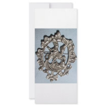 SAINT GEORGE AND THE DRAGON PERSONALIZED RACK CARD