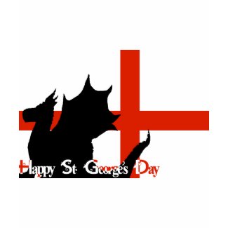 Saint George and the Dragon zazzle_shirt