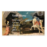 SAINT GEORGE ,DRAGON AND PRINCESS BUSINESS CARD