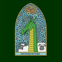 Saint George the Dragon t-shirts