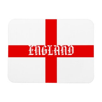 Saint George's cross England magnets.