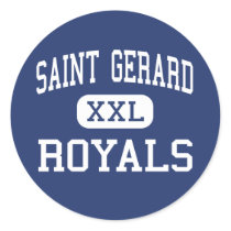 Saint Gerard - Royals - Catholic - San Antonio stickers