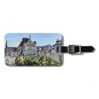 Saint Germain l'Auxerrois Claude Monet Tag For Bags