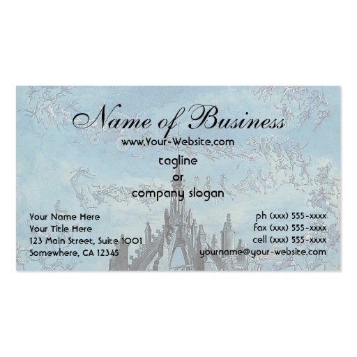 Saint Giles - His Bells by Charles Altamont Doyle Business Cards