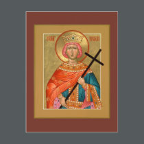 Saint Helen Prayer Card postcards