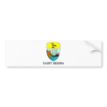 Saint Helena Coat of Arms Bumper Stickers