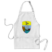 Saint Helena Coat of Arms detail Apron