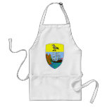 Saint Helena Coat of Arms detail aprons