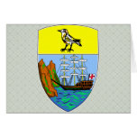 Saint Helena Coat of Arms detail cards