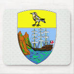 Saint Helena Coat of Arms detail mousepads