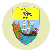 Saint Helena Coat of Arms detail Stickers