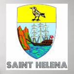Saint Helena Coat of Arms posters