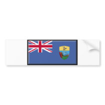 Saint Helena Flag bumper stickers