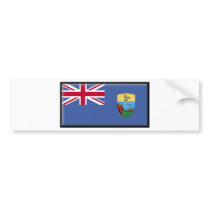 Saint Helena Flag Bumper Stickers