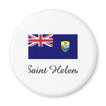 Saint Helena Flag Design magnets by flagshirt Saint Helena Flag Design magnets