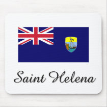Saint Helena Flag Design mousepads
