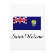 Saint Helena Flag Design postcards